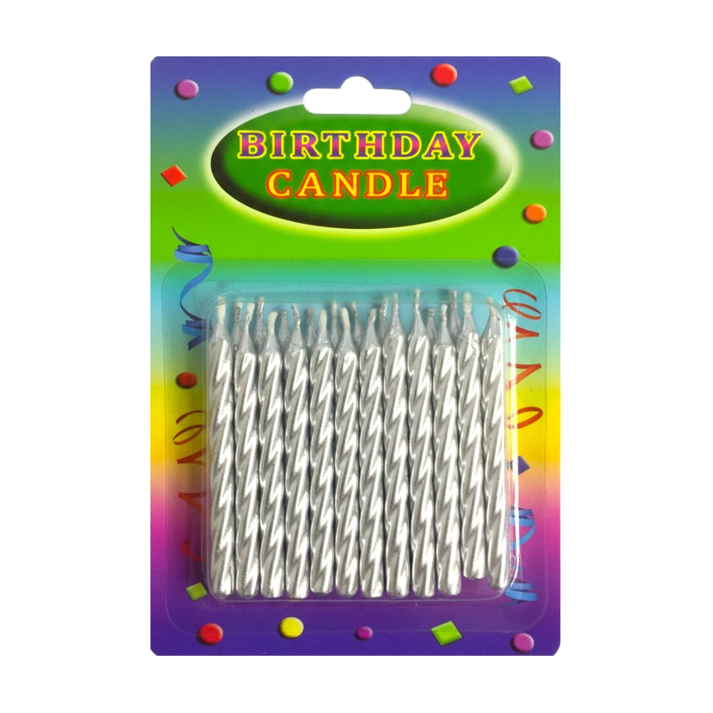 Spiral Birthday Candles (24ct) - Winner Party