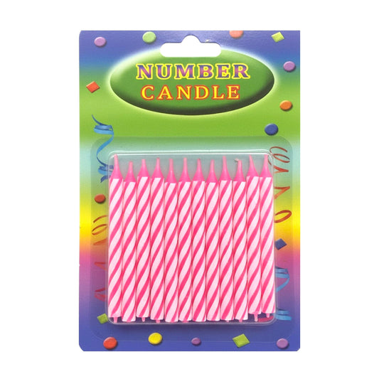 Spiral Birthday Candles (24ct) - Winner Party