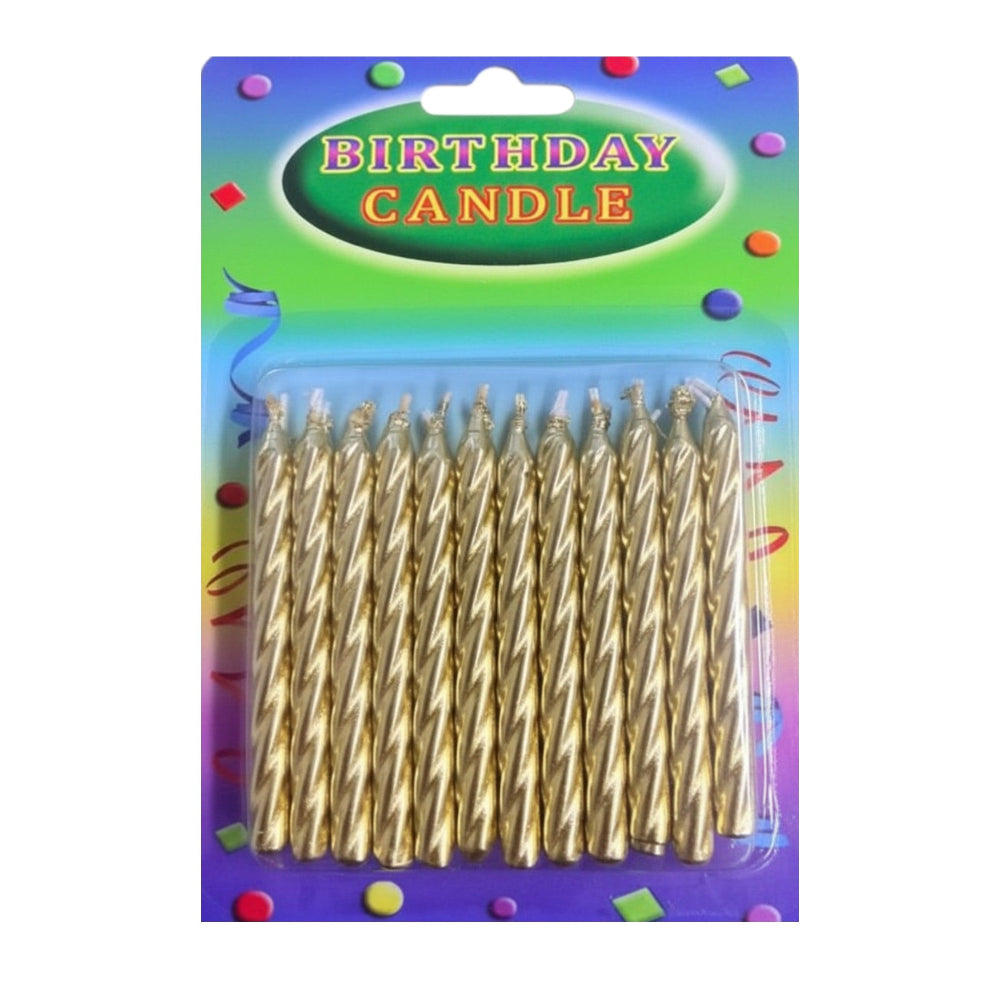 Spiral Birthday Candles (24ct) - Winner Party