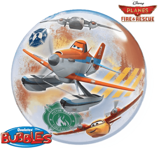 22" Bubble Balloon - Disney Planes Fire & Rescue