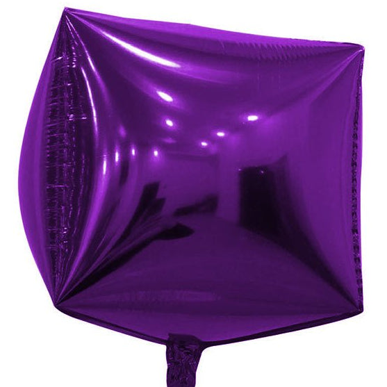 22" Cube Shape Foil Balloon