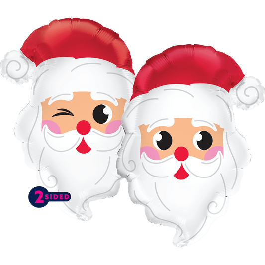 22" Light Skin Santa Head Special Shape