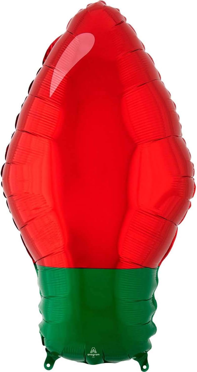 22" Red Holiday Light Bulb (5ct)