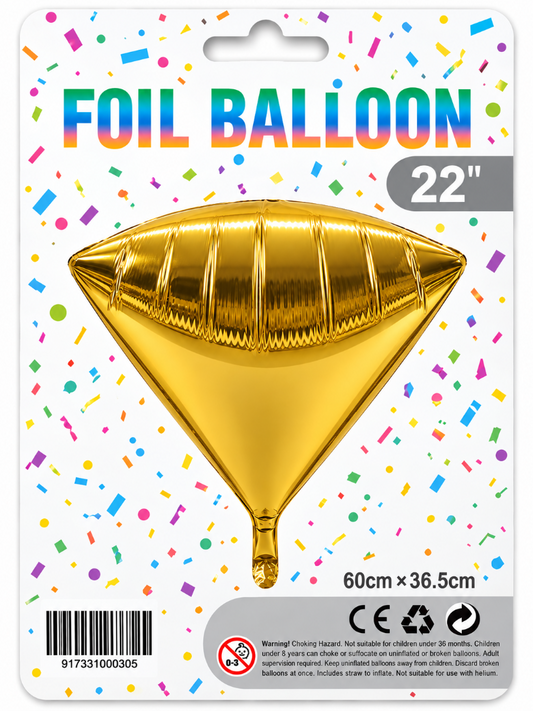 22" 4D Diamond Foil Balloon