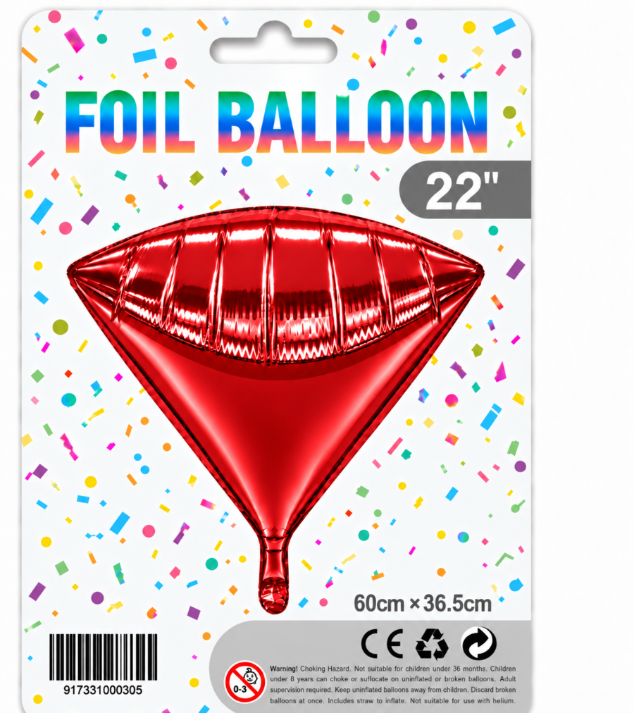 22" 4D Diamond Foil Balloon