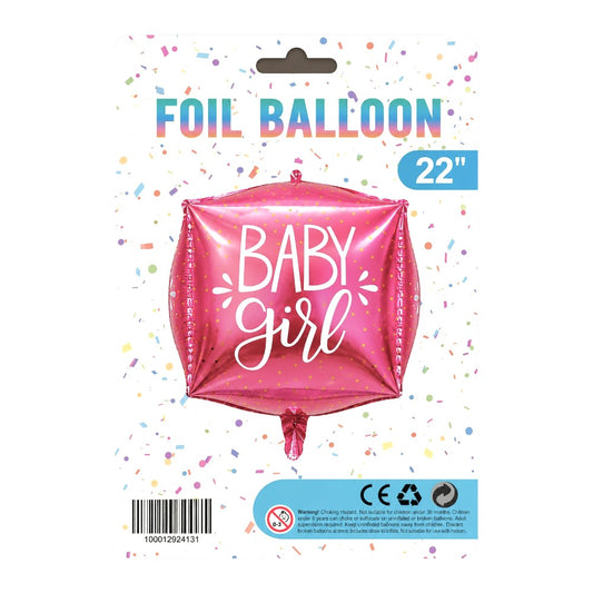 22" Cube - Baby Girl
