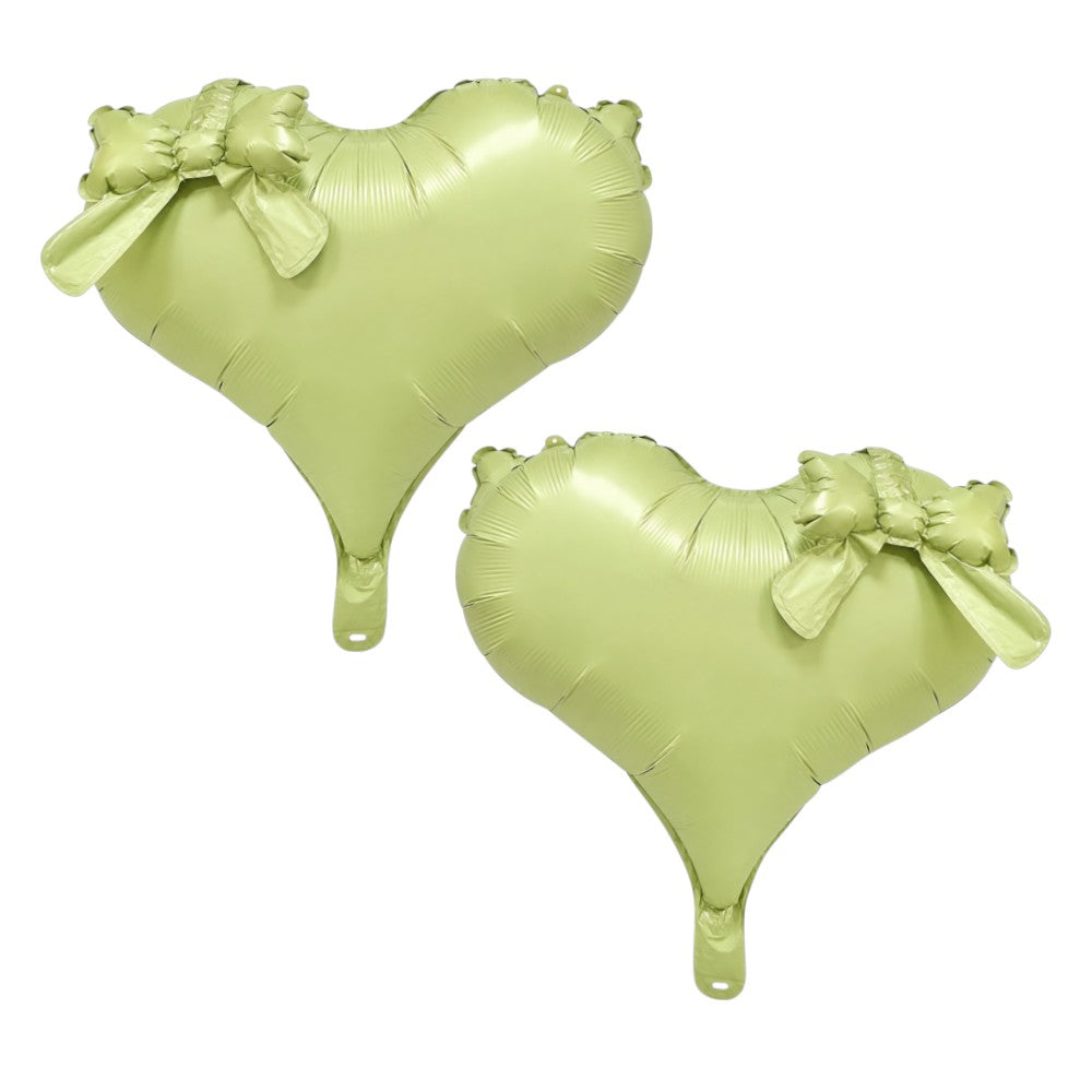 22" Heart with Bow