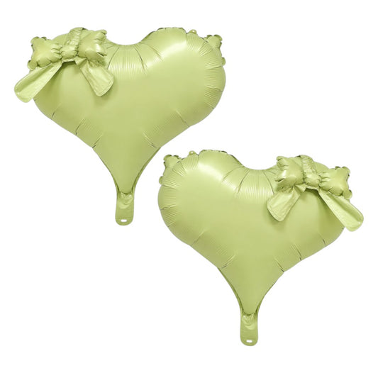 22" Heart with Bow