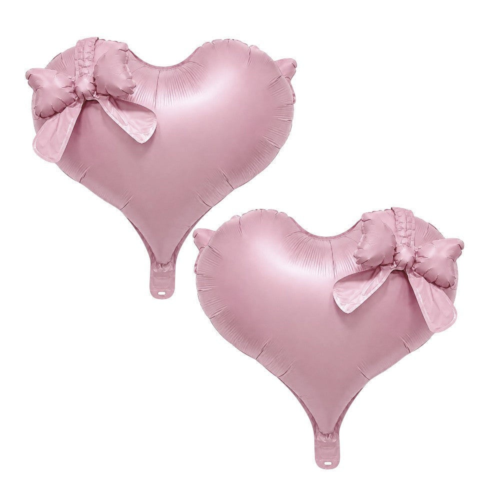 22" Heart with Bow