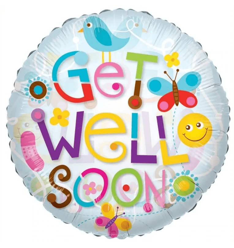 24" Get Well Soon - Elements Clear View - Conver USA