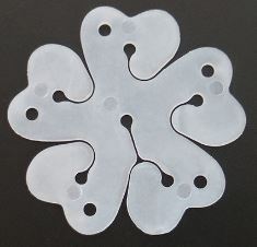 2.5 inch Balloon Clip for Latex Balloons - Borosino