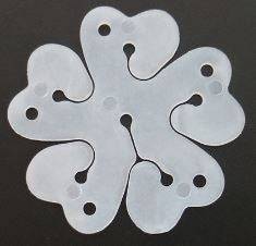 2.5 inch Balloon Clip for Latex Balloons - Borosino