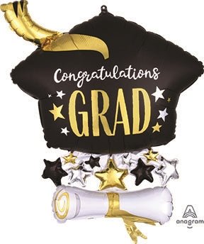 25" Satin Infused Cap and Diploma