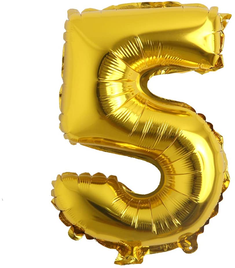 26" Foil Numbers - Gold - Party America