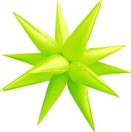 26" Neon Exploding Stars Balloon - Winner Party