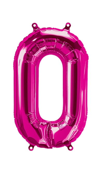 26" Pink Foil Numbers  - Party America