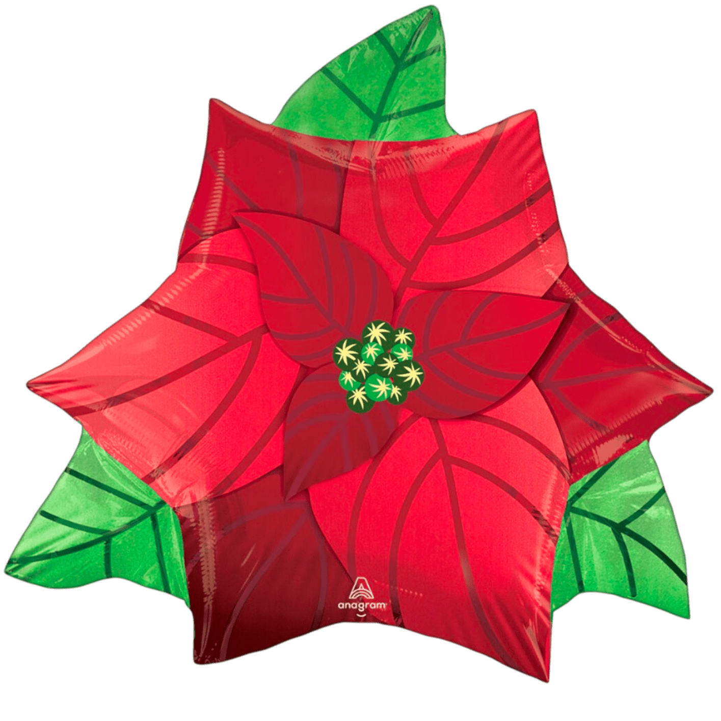 26" Satin Infused Poinsettia