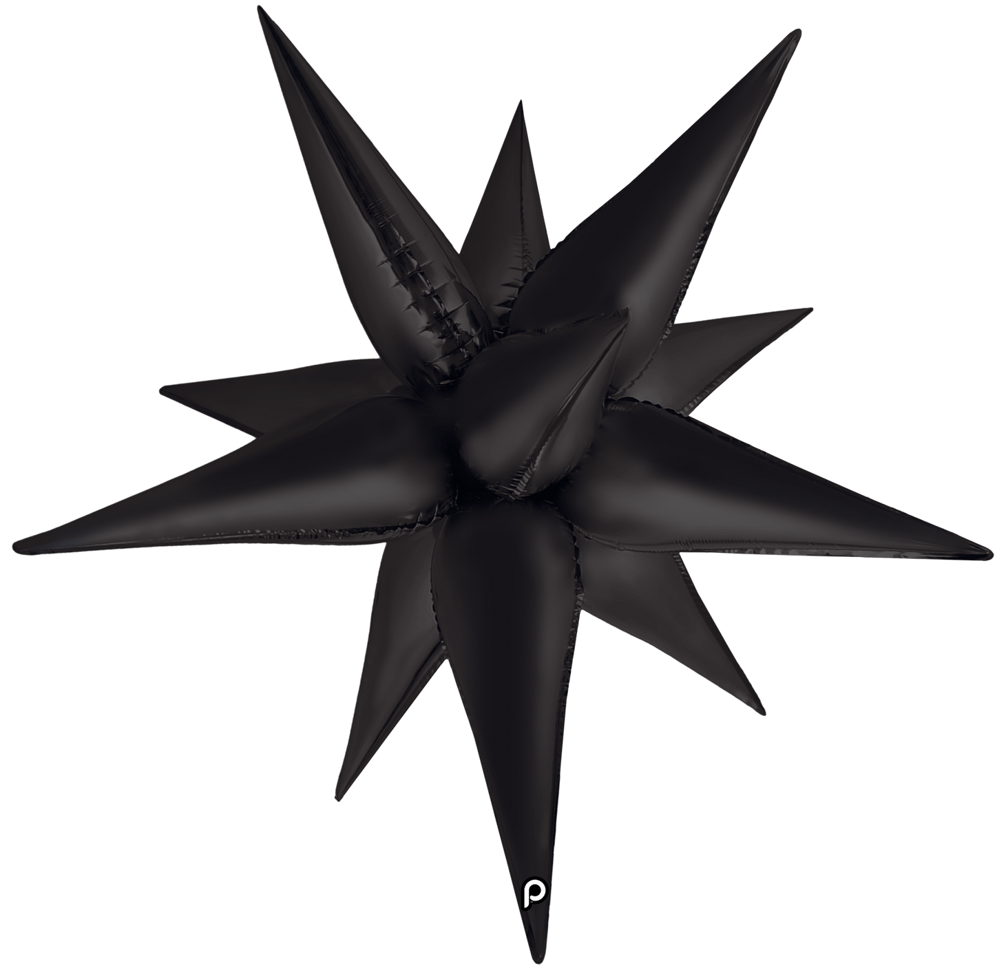 26" Starburst - Black Satin