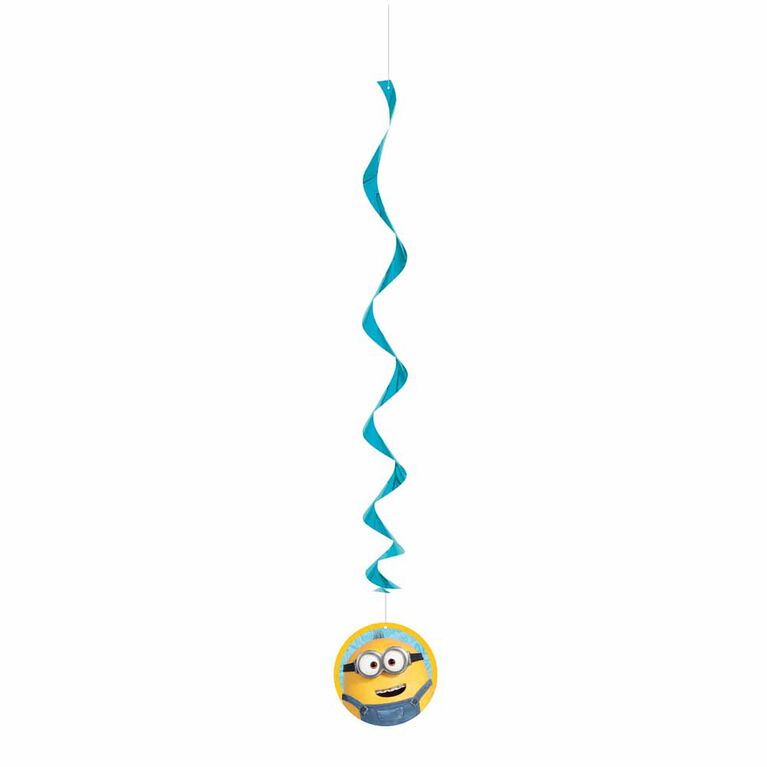 26" Swirl Decorations - Despicable Me (3ct) - Unique