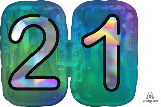 27" Finally 21 Balloon - Anagram