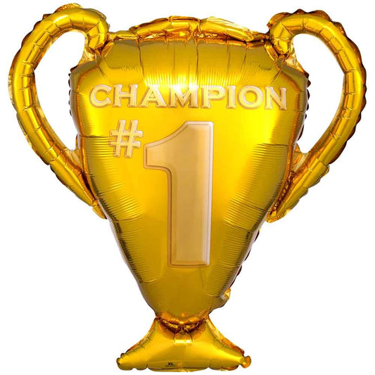 28" 1 Champion Gold Trophy Balloon - Anagram