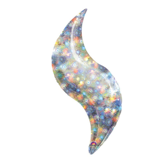 28" Curve - Holographic Fireworks (3ct) - Anagram