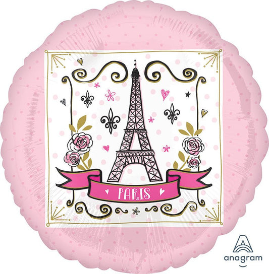 28" Foil Balloon - Oui Oui Paris Balloon