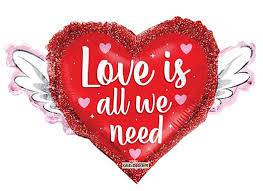 28" Love Is All We Need Foil Balloon - Conver USA