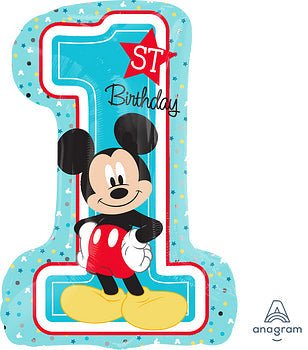 28" Mickey 1st Birthday