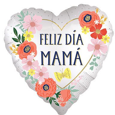 28" Satin Feliz Dia Mama Blooms (5ct)