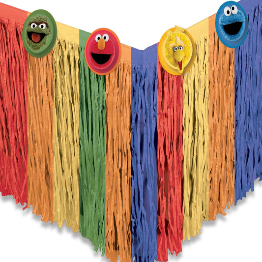 29" x 10' Table Skirt - Everyday Sesame Street