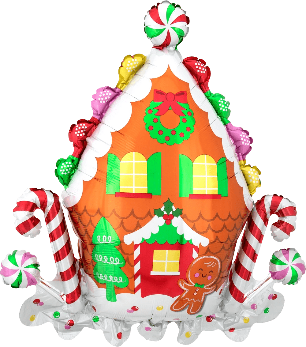 30" Gingerbread House (5ct)