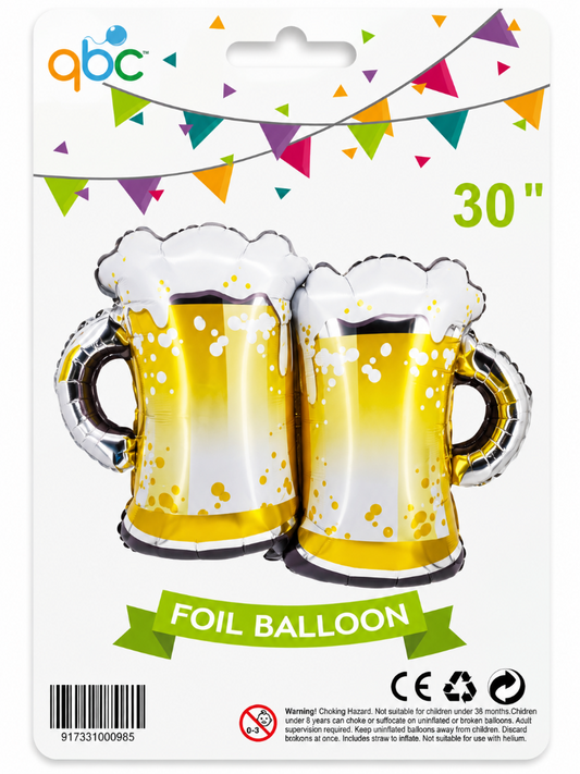 30" Beer Mugs