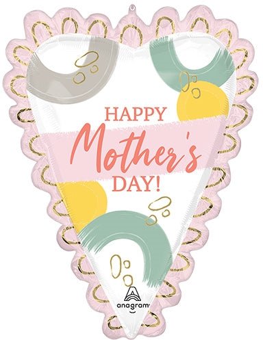 31" Happy Mothers Day Lace Heart