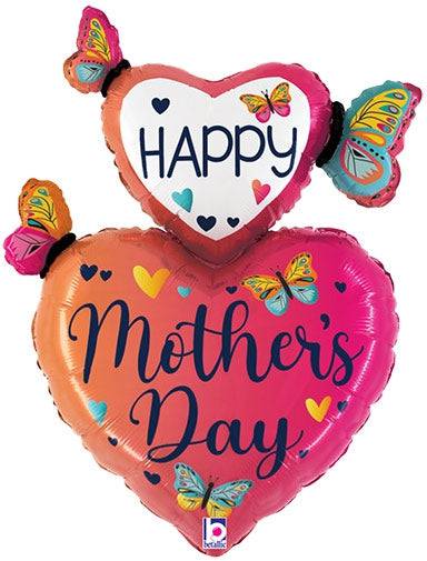 31" Mother's Day Butterfly Hearts