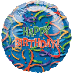 32" Happy Birthday Streamers