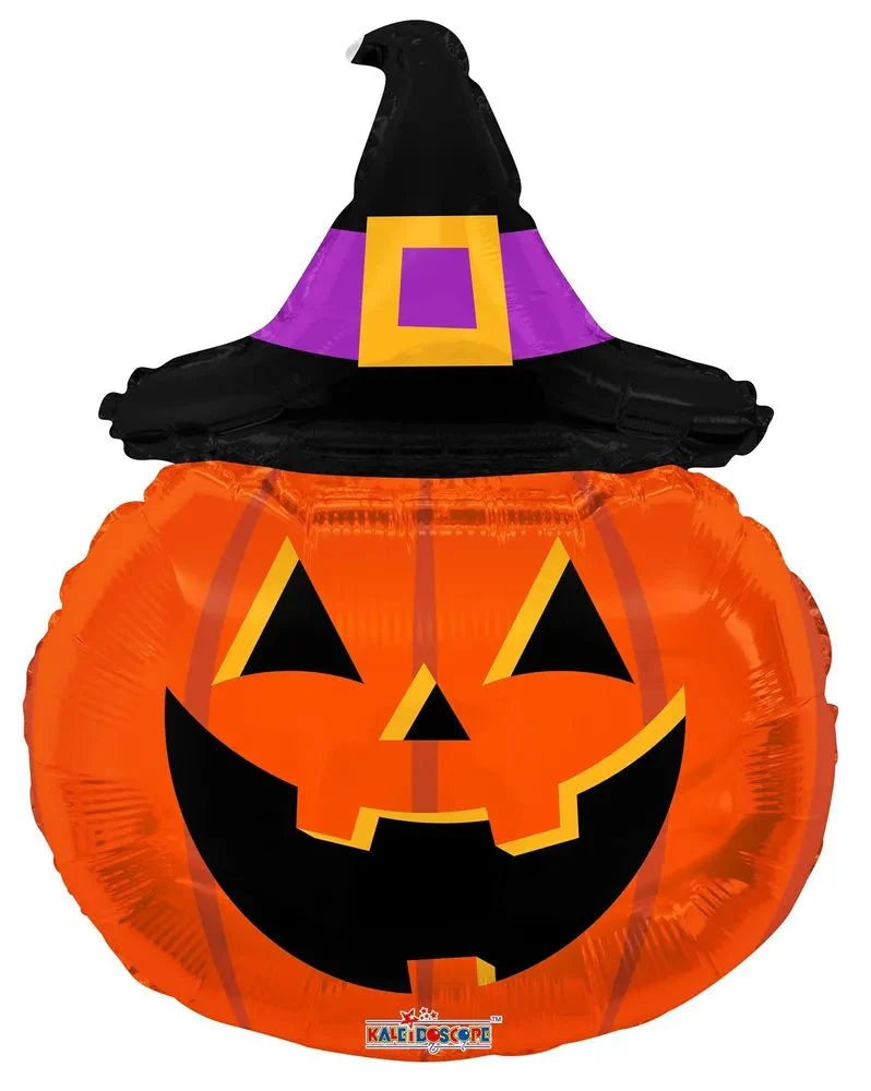 32" Pumpkin with Hat