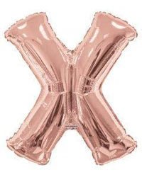34" Balloon Letter - Rose Gold - Conver USA