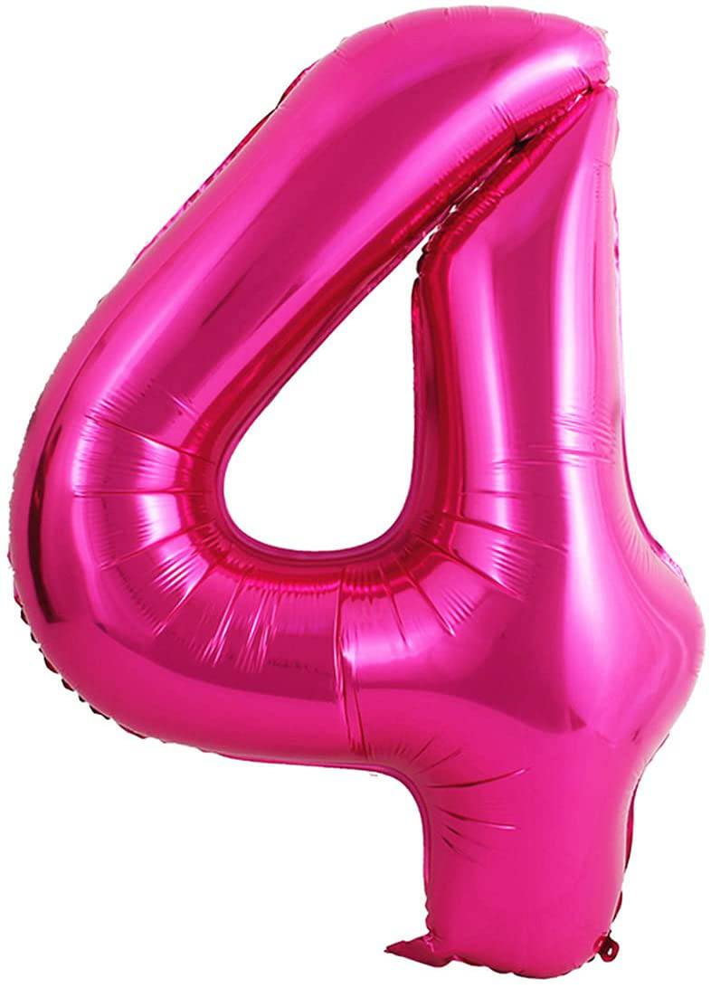34" Balloon Numbers - Magenta - Party America