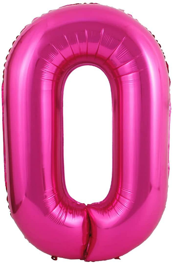 34" Balloon Numbers - Magenta - Party America