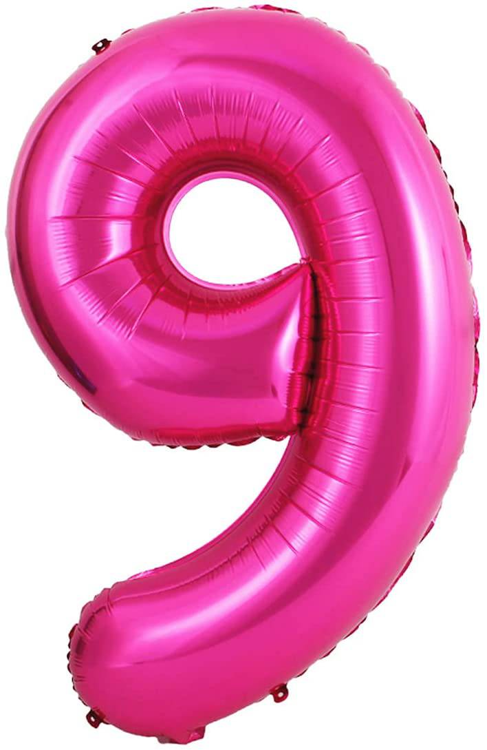 34" Balloon Numbers - Magenta - Party America