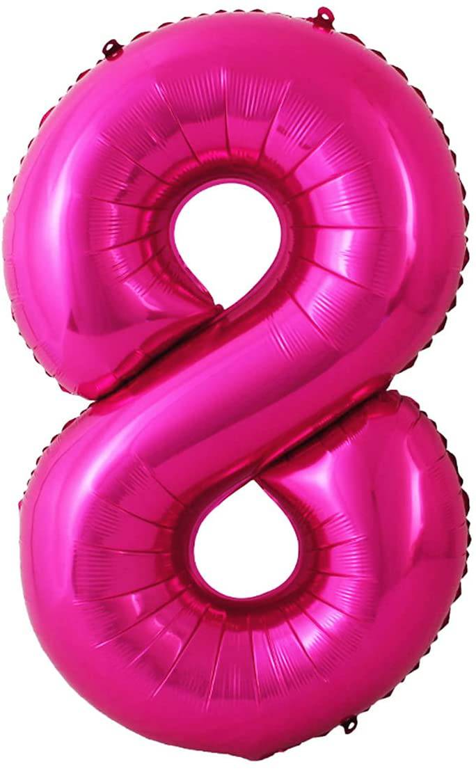 34" Balloon Numbers - Magenta - Party America