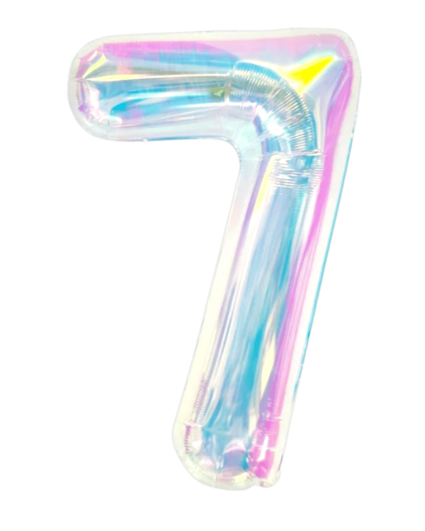34" Balloon Numbers - Iridescent