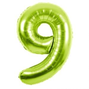34" Balloon Numbers - Lime Green - Party America