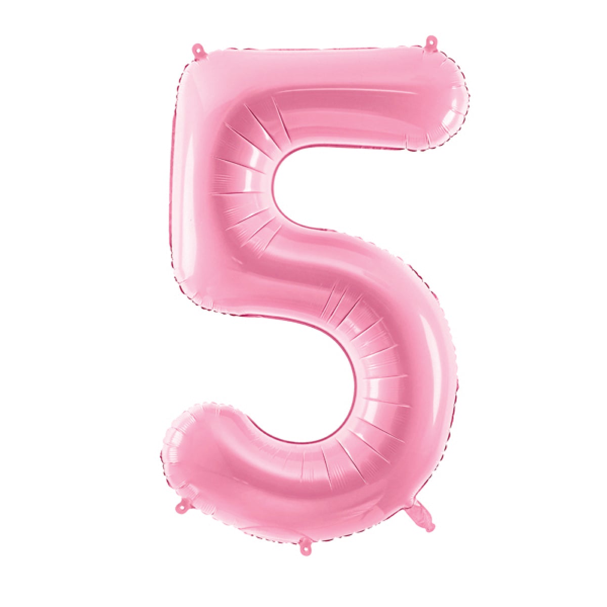 34" Balloon Numbers - Pastel Pink - Party America