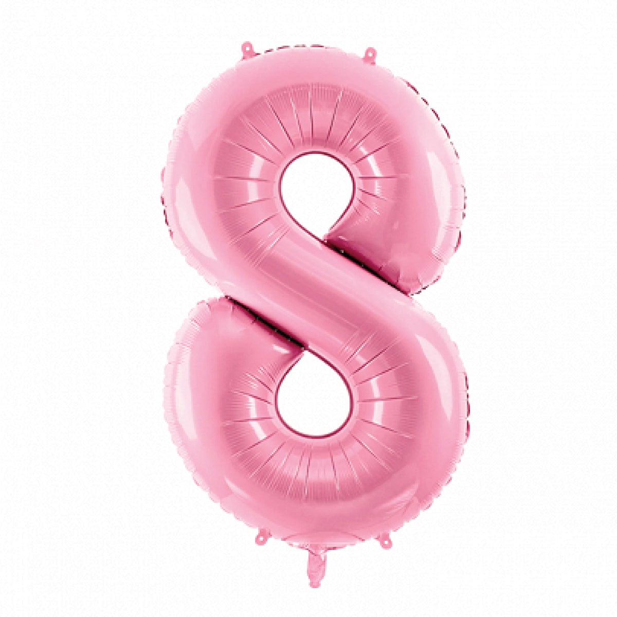 34" Balloon Numbers - Pastel Pink - Party America