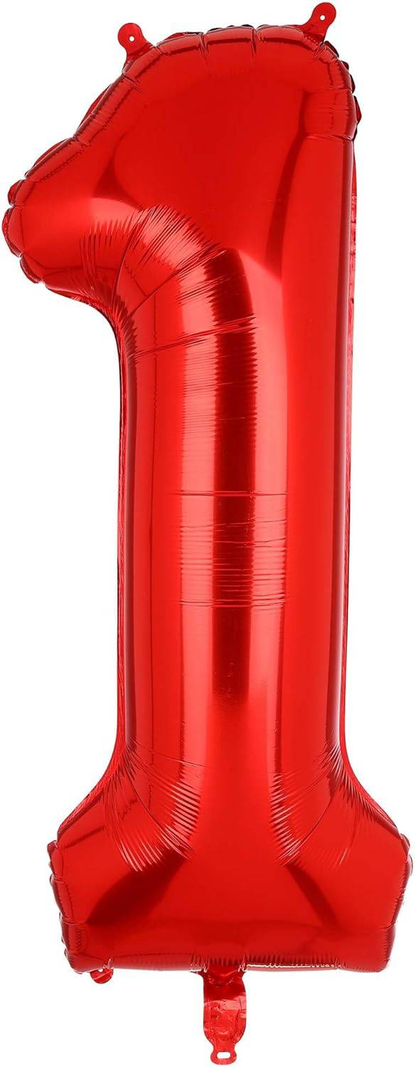 34" Balloon Numbers - Red Conver USA
