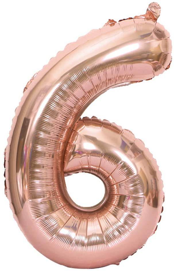 26" Number Balloon - Rose Gold - Party America