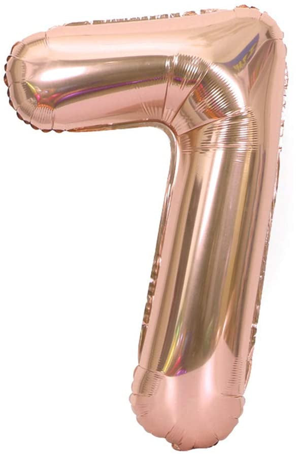26" Number Balloon - Rose Gold - Party America