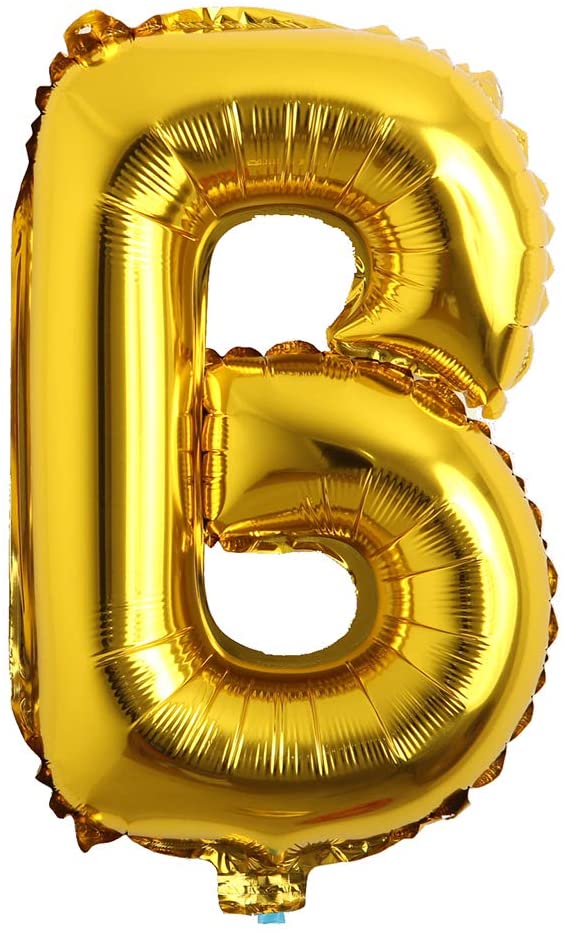 16" Balloon Letters - Gold - Party America